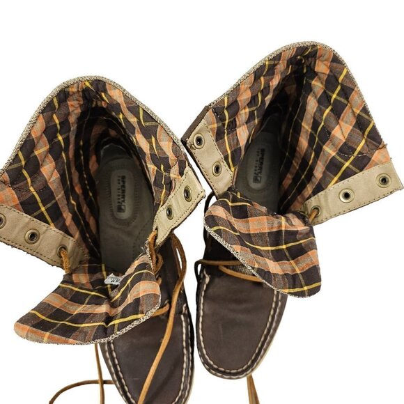 Sperry Top Sider Hikerfish Women’s Sze 8.5M Leather Outdoor Hiking Lace Up Boots - Picture 4 of 16